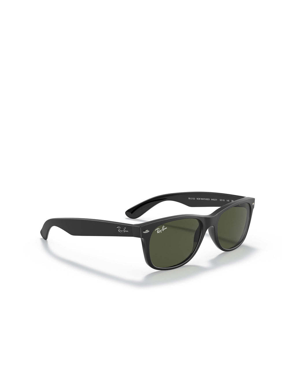 Ray Ban New Wayfarer Classic - Black/G15 Green