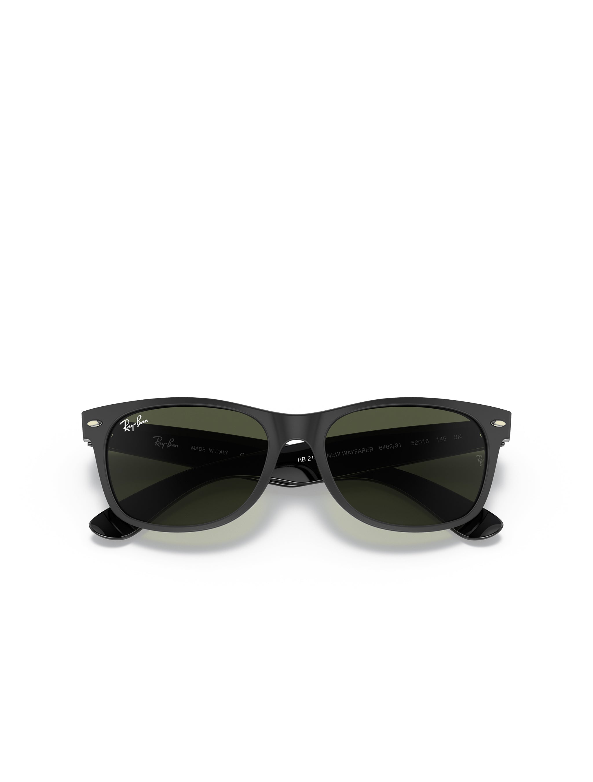 Ray Ban New Wayfarer Classic - Black/G15 Green