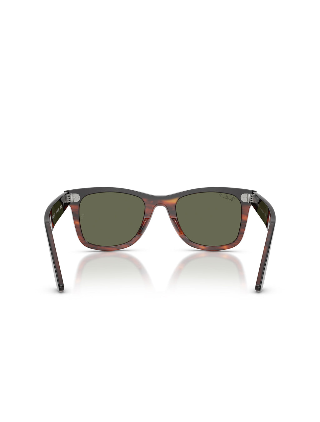 Ray-Ban Wayfarer Street Neat Sunglasses - Black on Havana/Polar Green