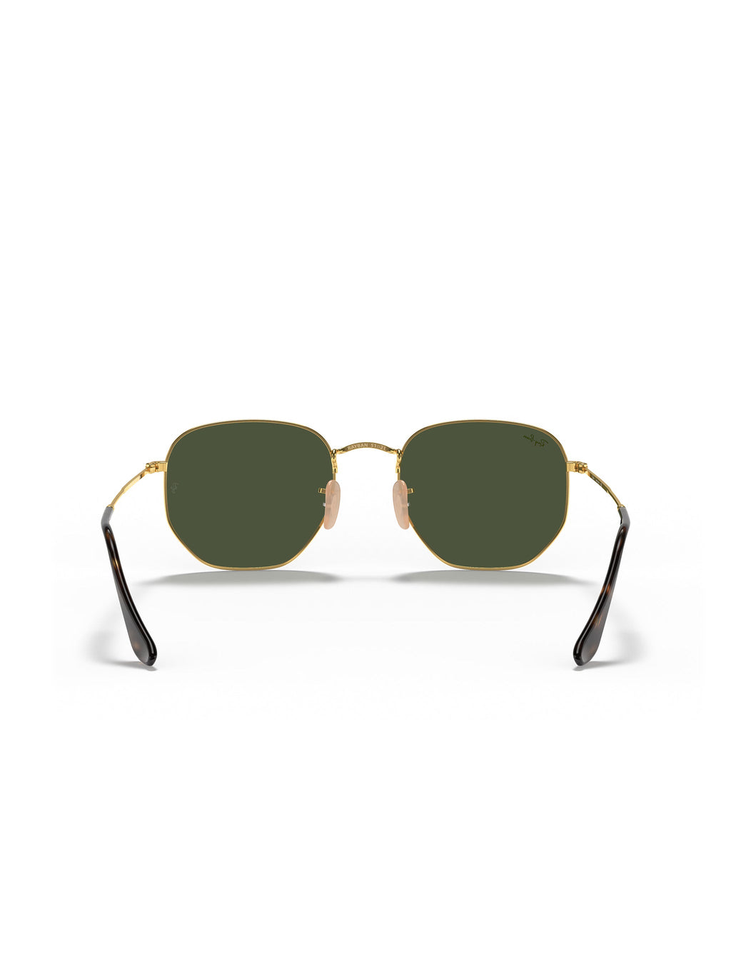 Ray-Ban Hexagonal Flat Sunglasses - Arista/Brown