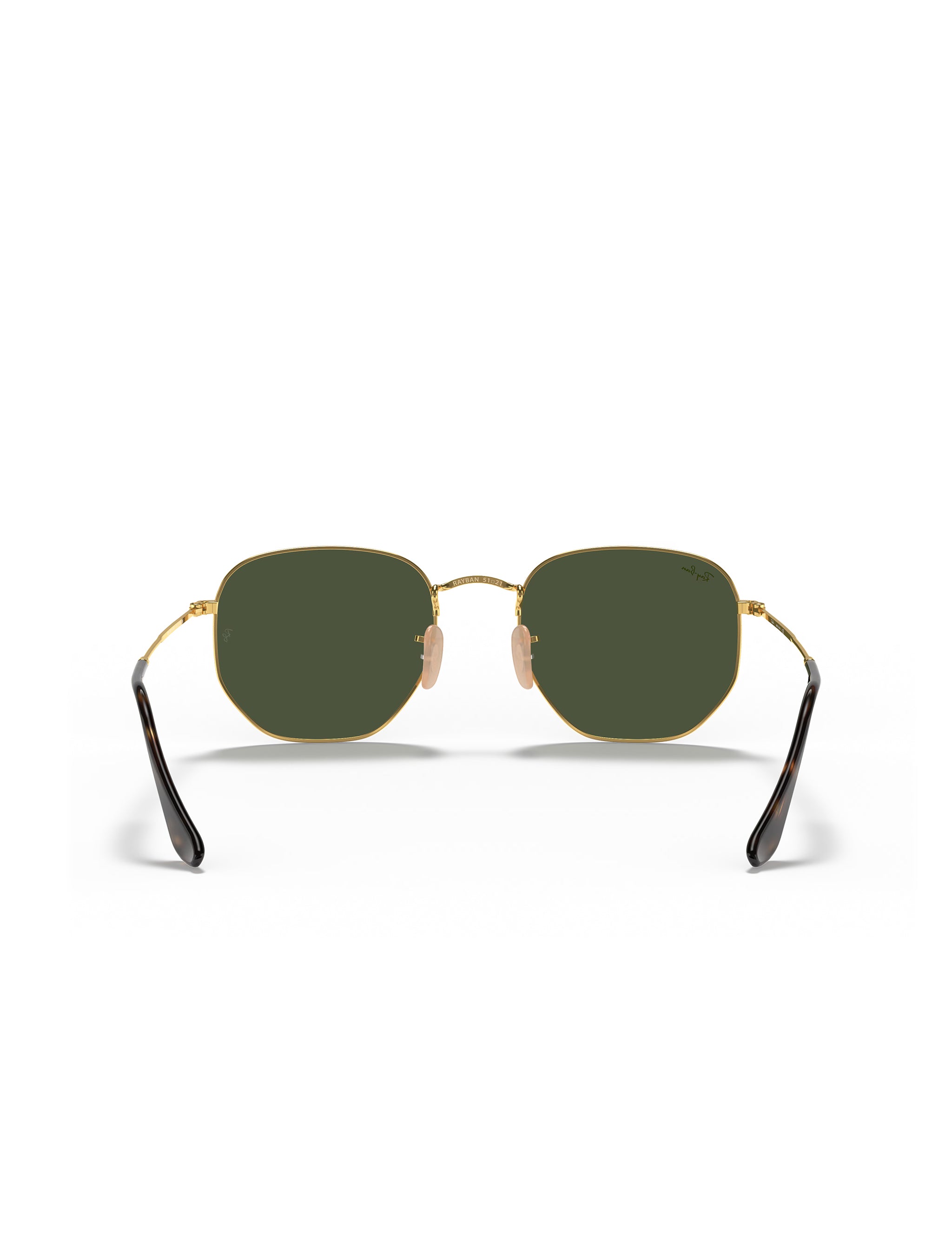 Ray-Ban Hexagonal Flat Sunglasses - Arista/Brown