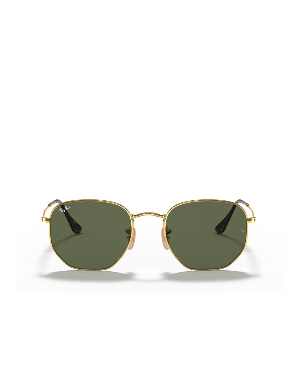 Ray-Ban Hexagonal Flat Sunglasses - Arista/Brown