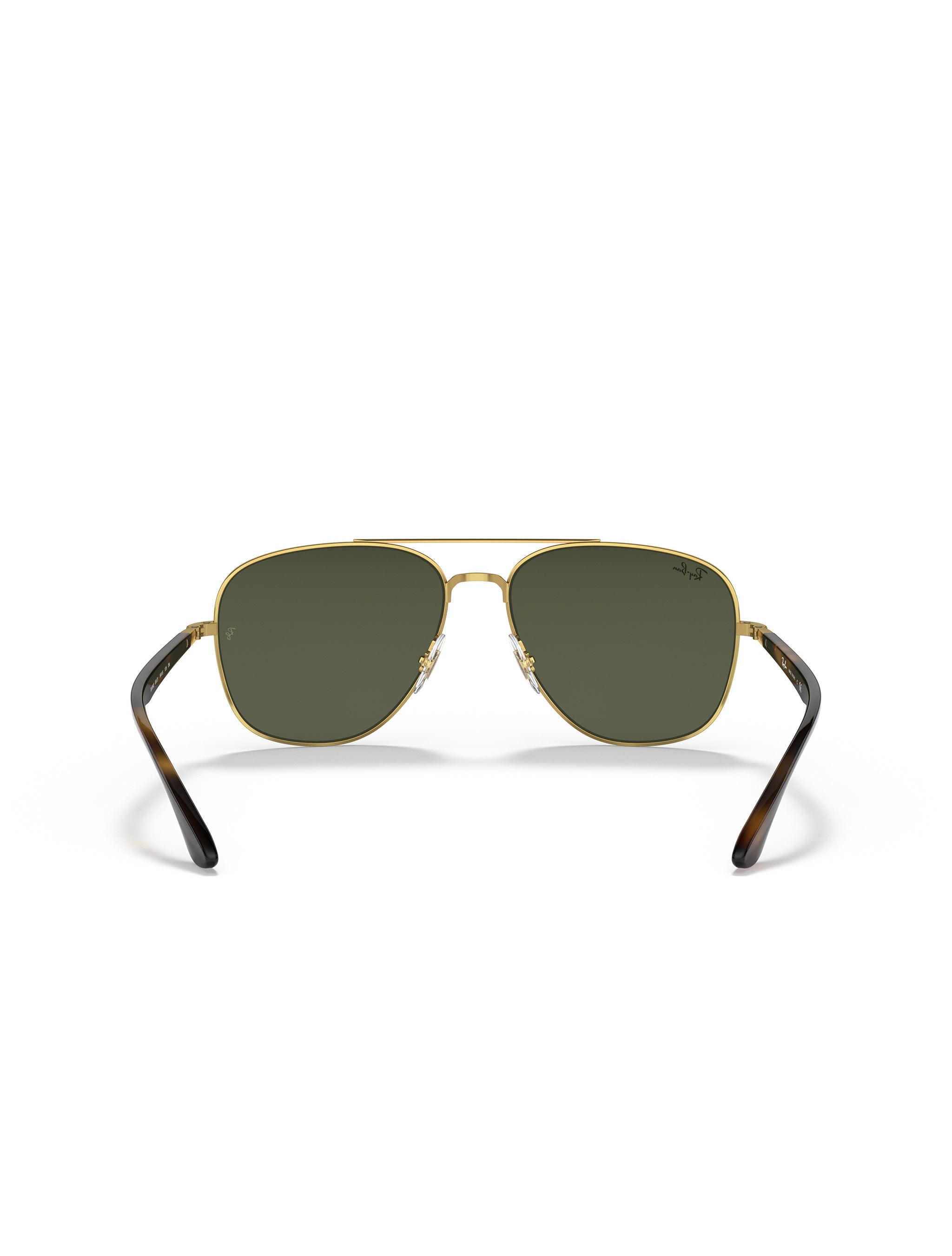 Ray Ban RB3683 - Polished Arista Gold/Green