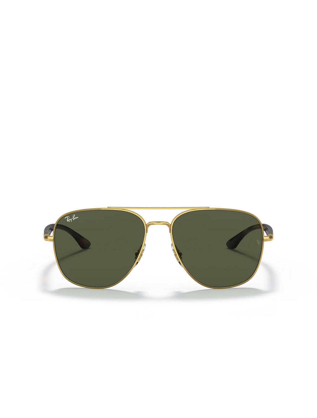 Ray Ban RB3683 - Polished Arista Gold/Green