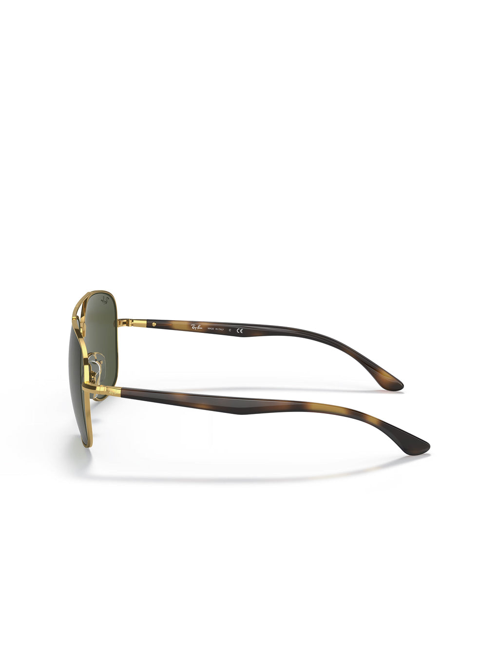 Ray Ban RB3683 - Polished Arista Gold/Green
