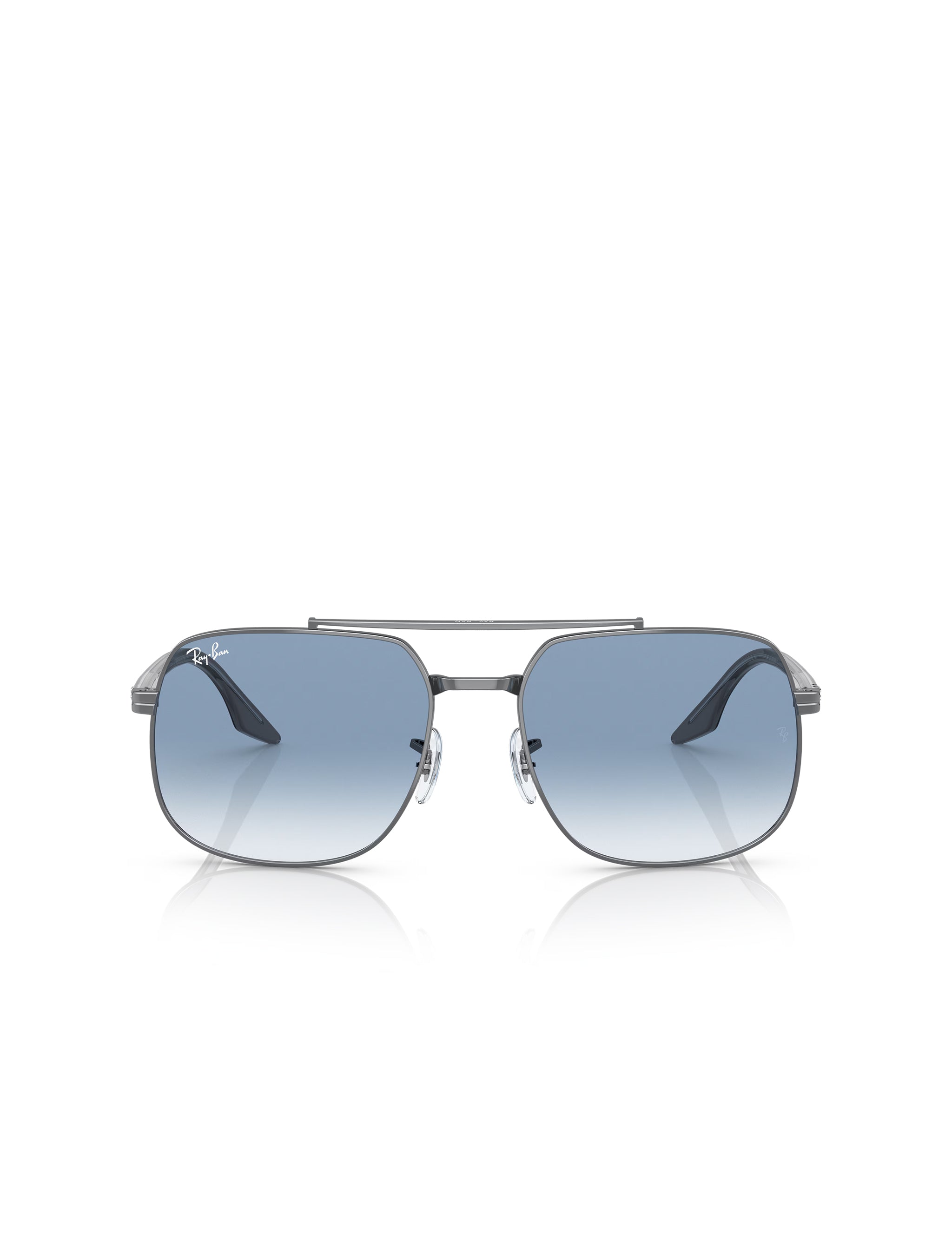 Ray-Ban RB3699 Sunglasses - Gunmetal/Clear Gradient Blue