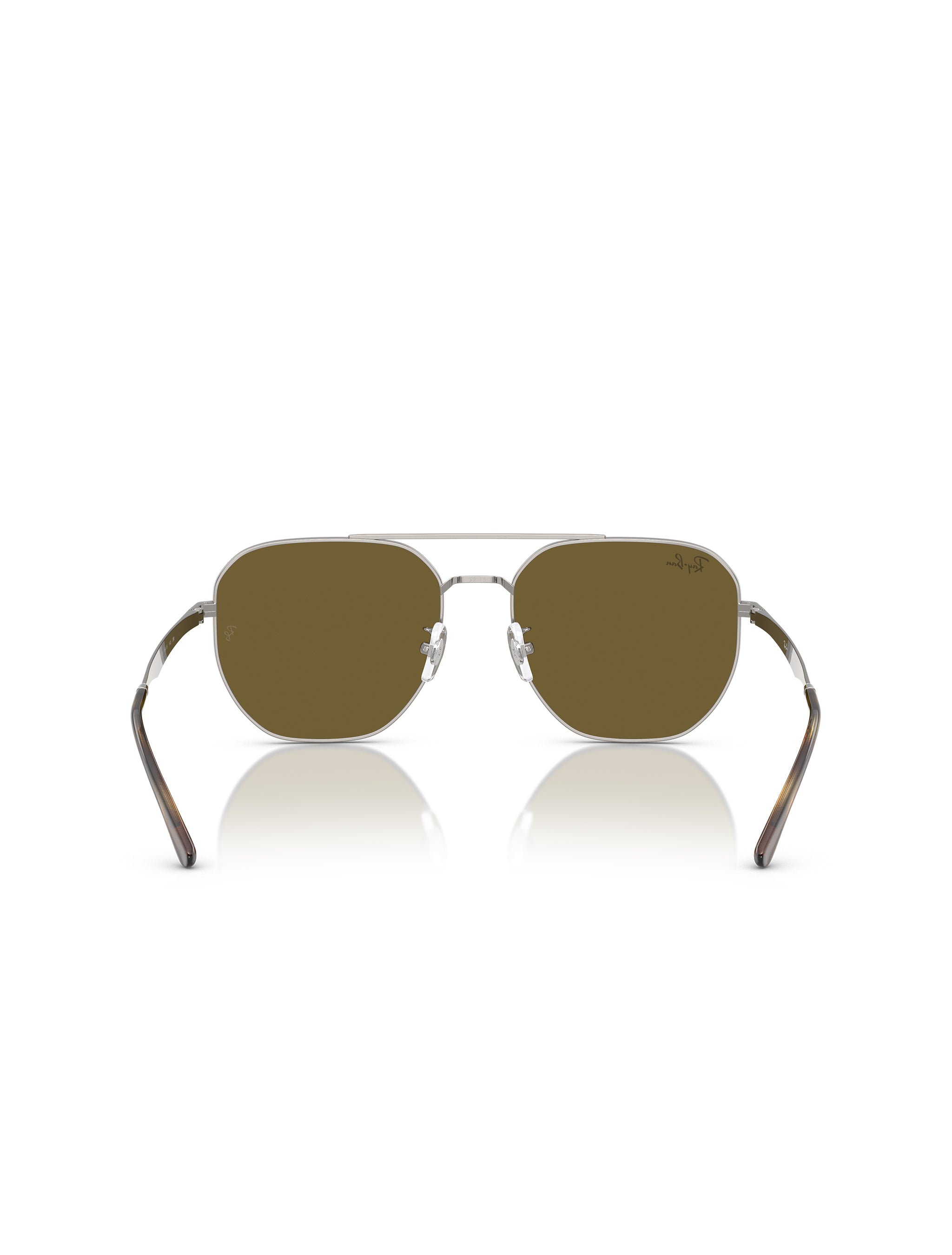 Ray-Ban 0RB3724D Sunglasses - Gunmetal/Dark Brown