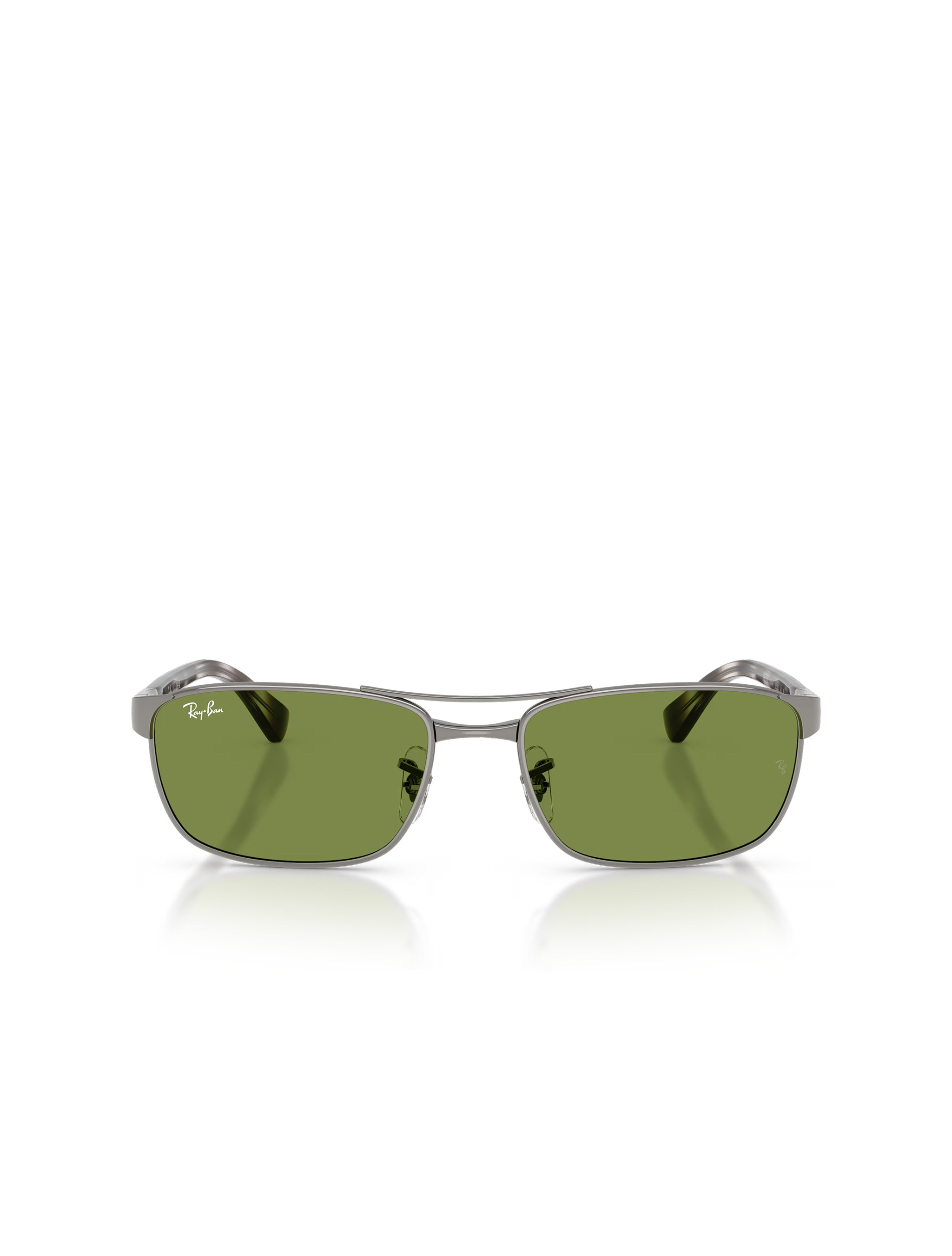 Ray-Ban RB3778 Sunglasses - Gunmetal/Green