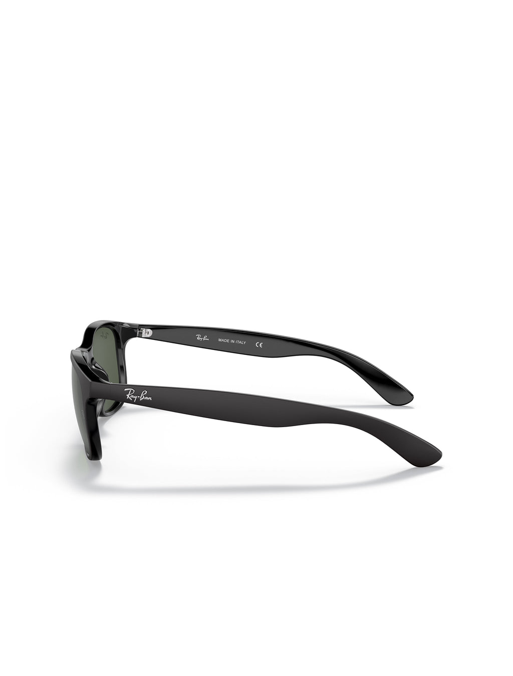 Ray-Ban Andy Sunglasses - Matte Black/Dark Green
