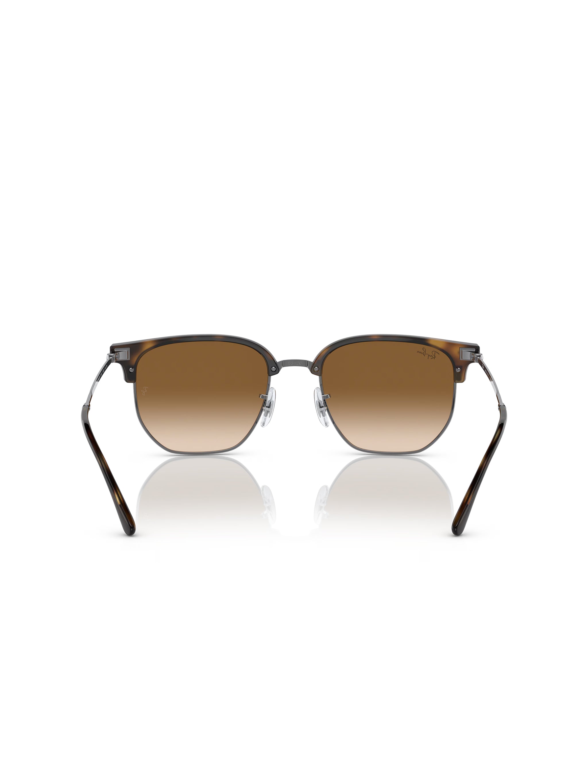Ray Ban New Clubmaster Glasses - Polished Havana