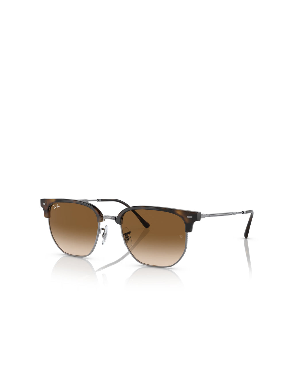 Ray Ban New Clubmaster Glasses - Polished Havana