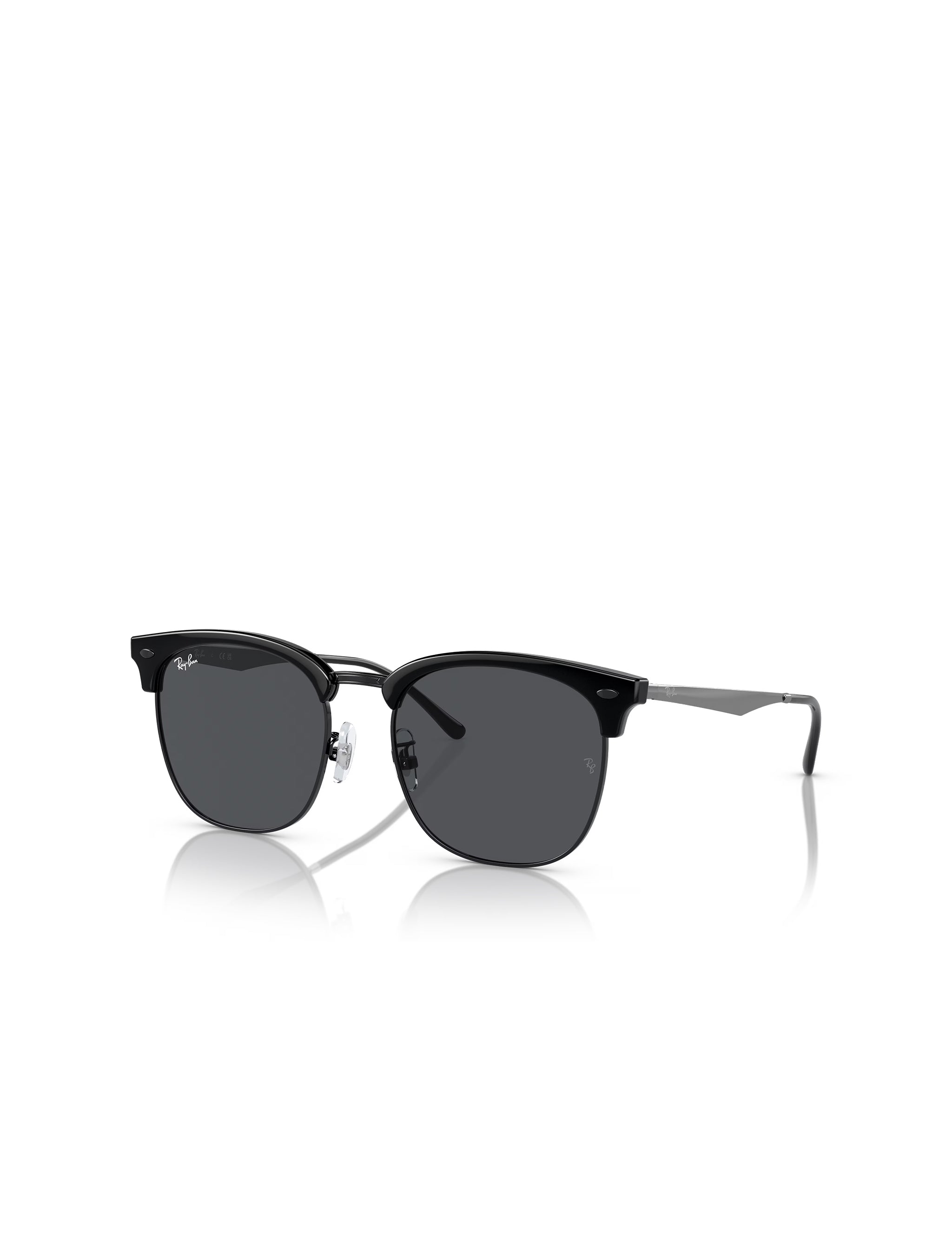 Ray Ban RB4418D Glasses - Black on Black