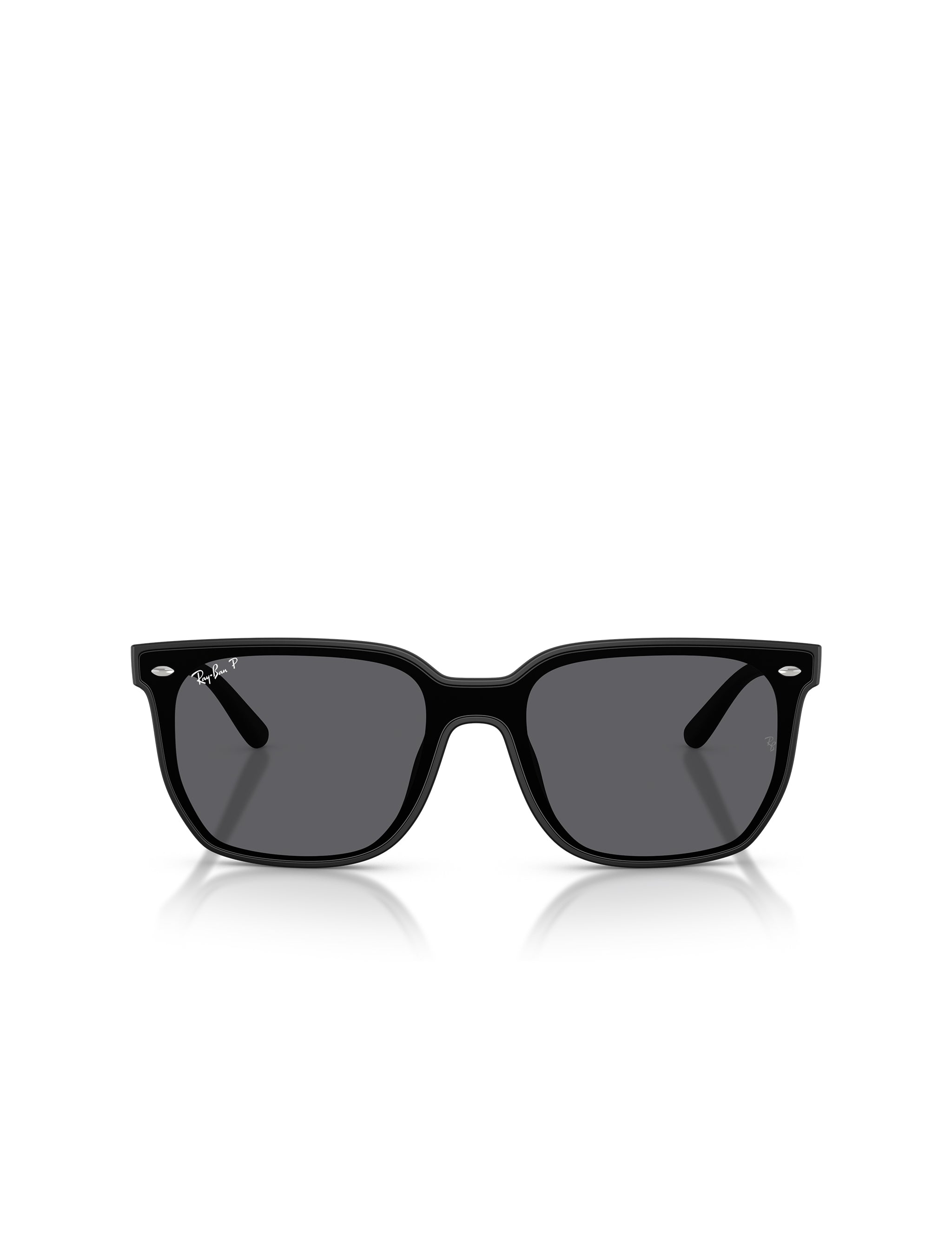 Ray-Ban RB4466D Sunglasses - Matte Black/ Dark Green
