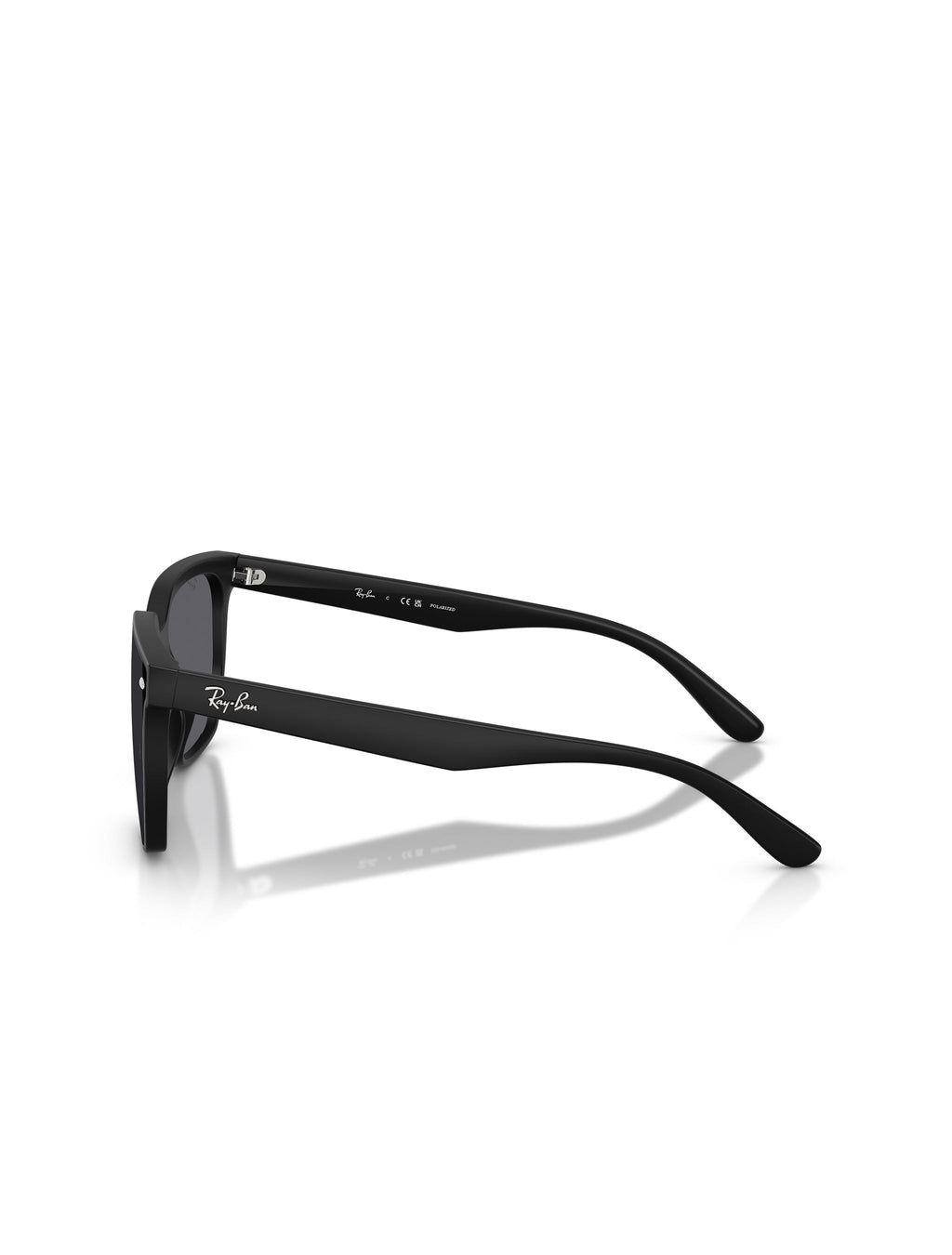 Ray-Ban RB4466D Sunglasses - Matte Black/ Dark Green