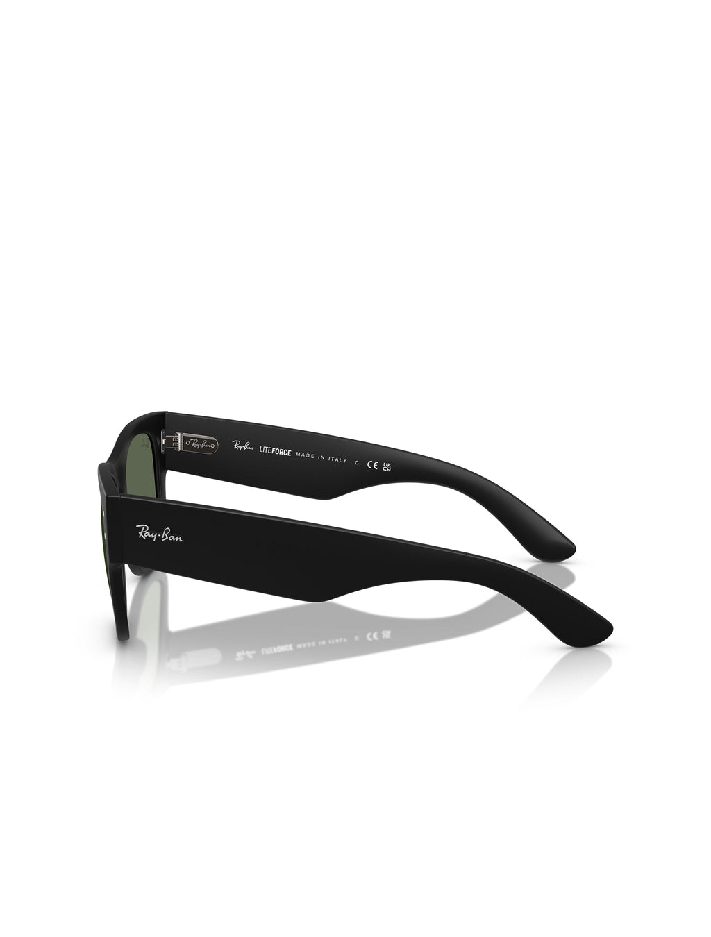 Ray Ban Mega Wayfarer Liteforce Glasses - Matte Sand Black