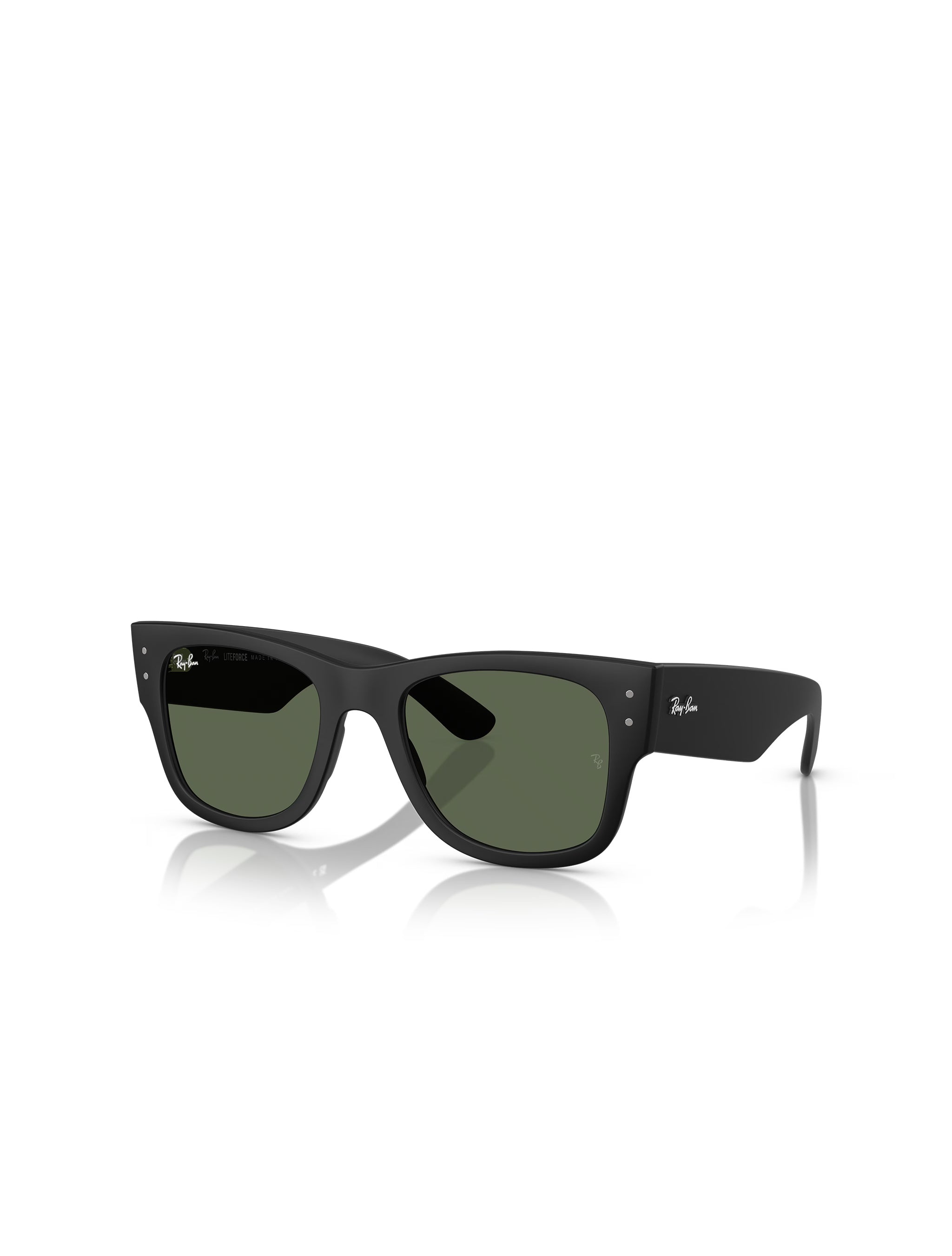 Ray Ban Mega Wayfarer Liteforce Glasses - Matte Sand Black