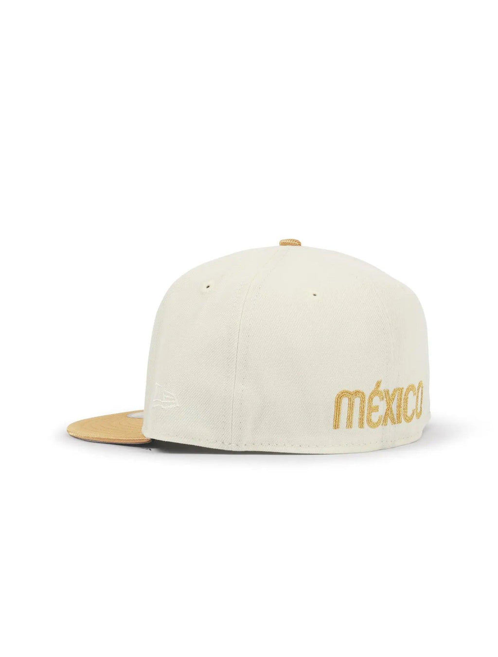 New Era 5950 Wbc Mexico Hat - Chrome/ Gold