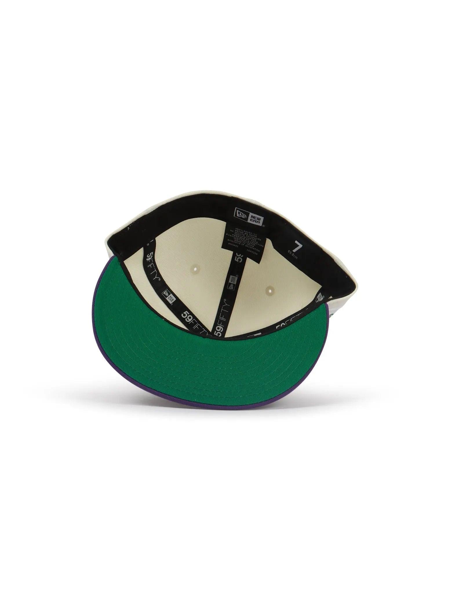 New Era 5950 Wbc Mexico Hat - Chrome/ Purple
