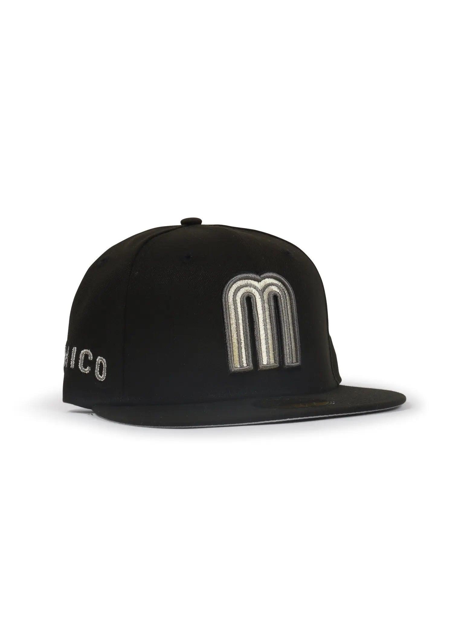 New Era 5950 Wbc Mexico Hat - Black/Black