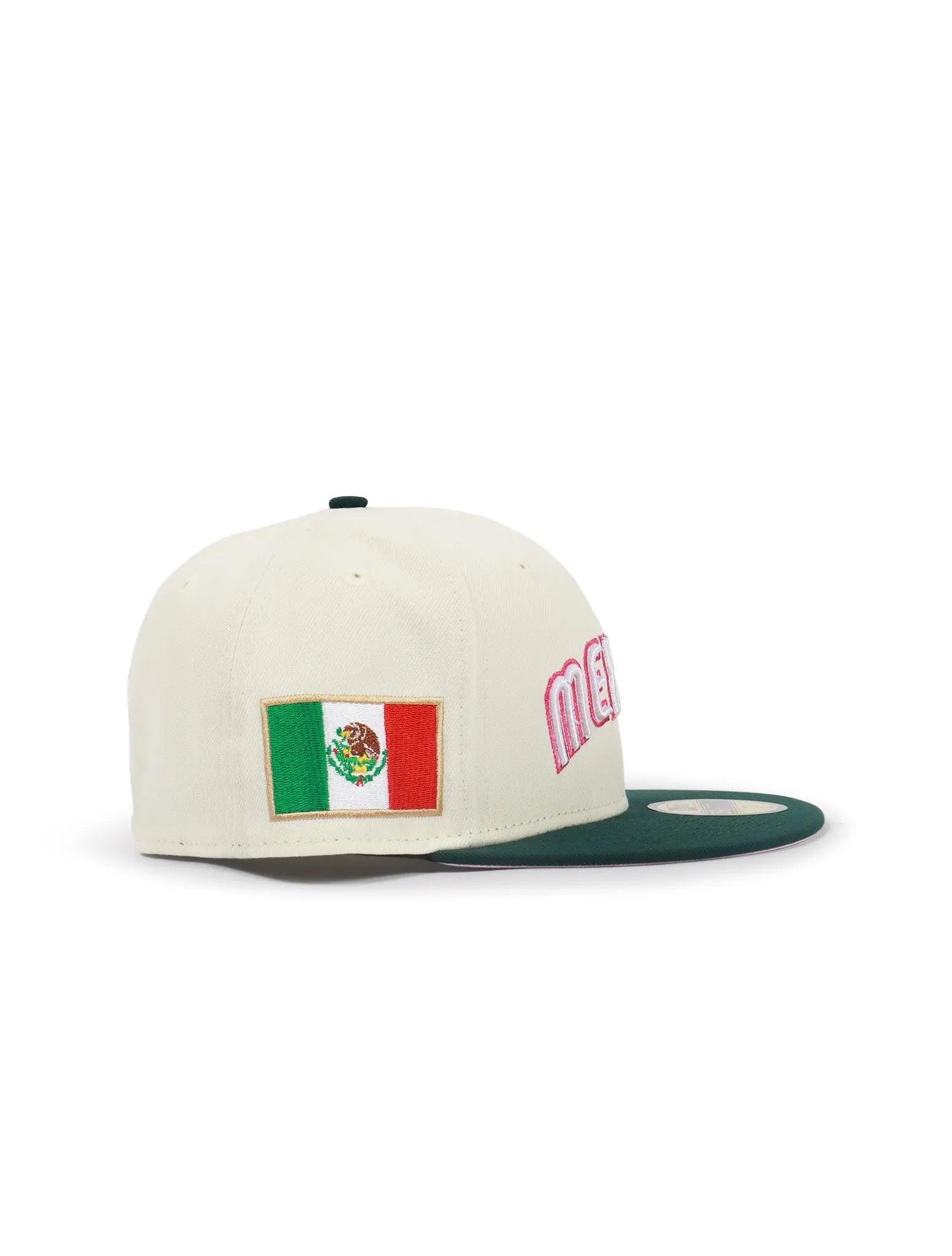 New Era 5950 Baseball Classic Hat - Chrome/Dark Green