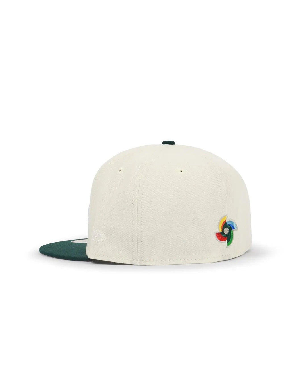 New Era 5950 Baseball Classic Hat - Chrome/Dark Green