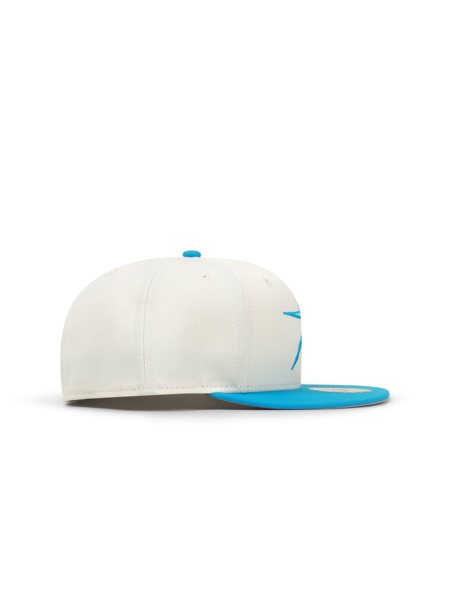 New Era 5950 Houston Astros Starboy Hat - Chrome/Blue Fanatic