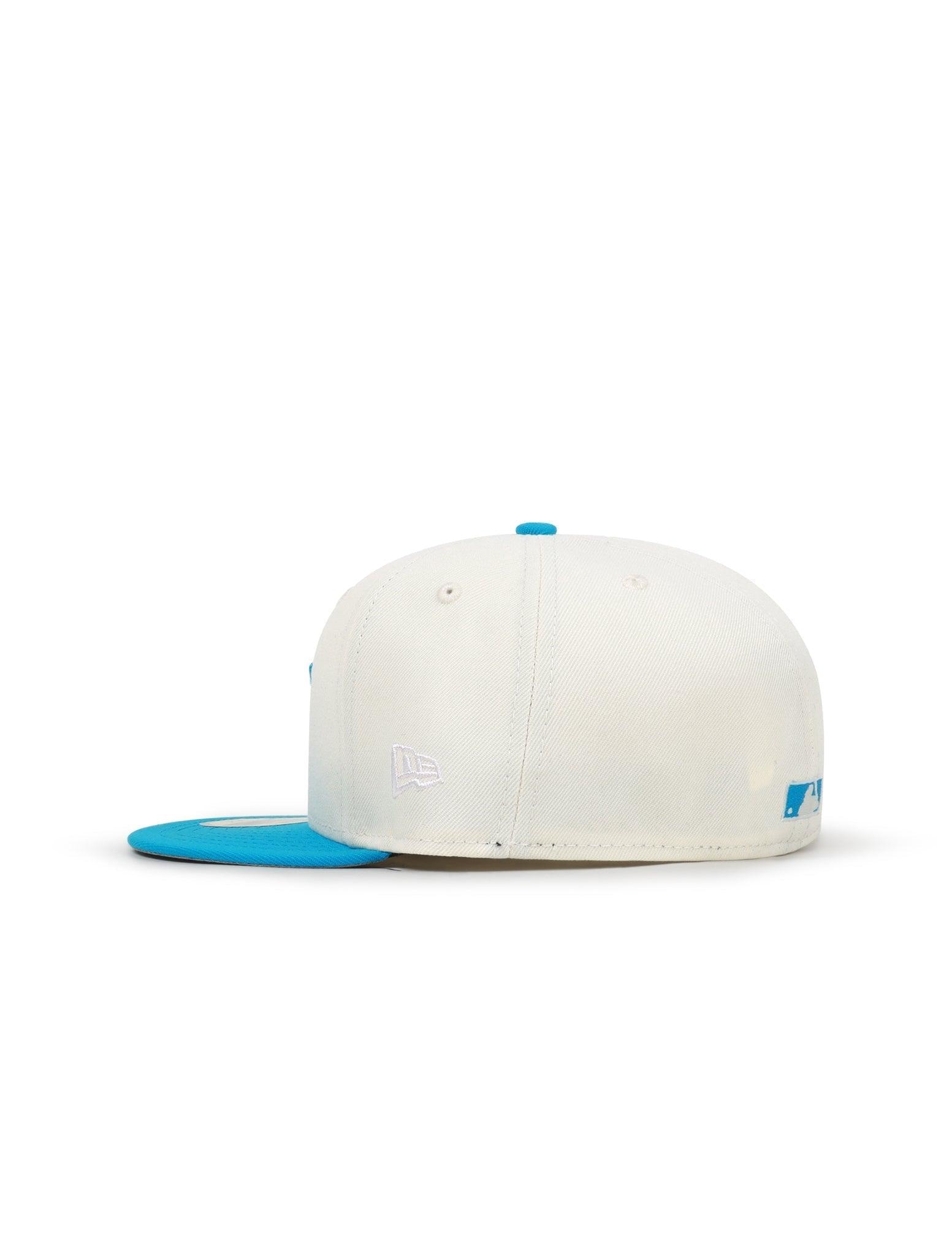 New Era 5950 Houston Astros Starboy Hat - Chrome/Blue Fanatic