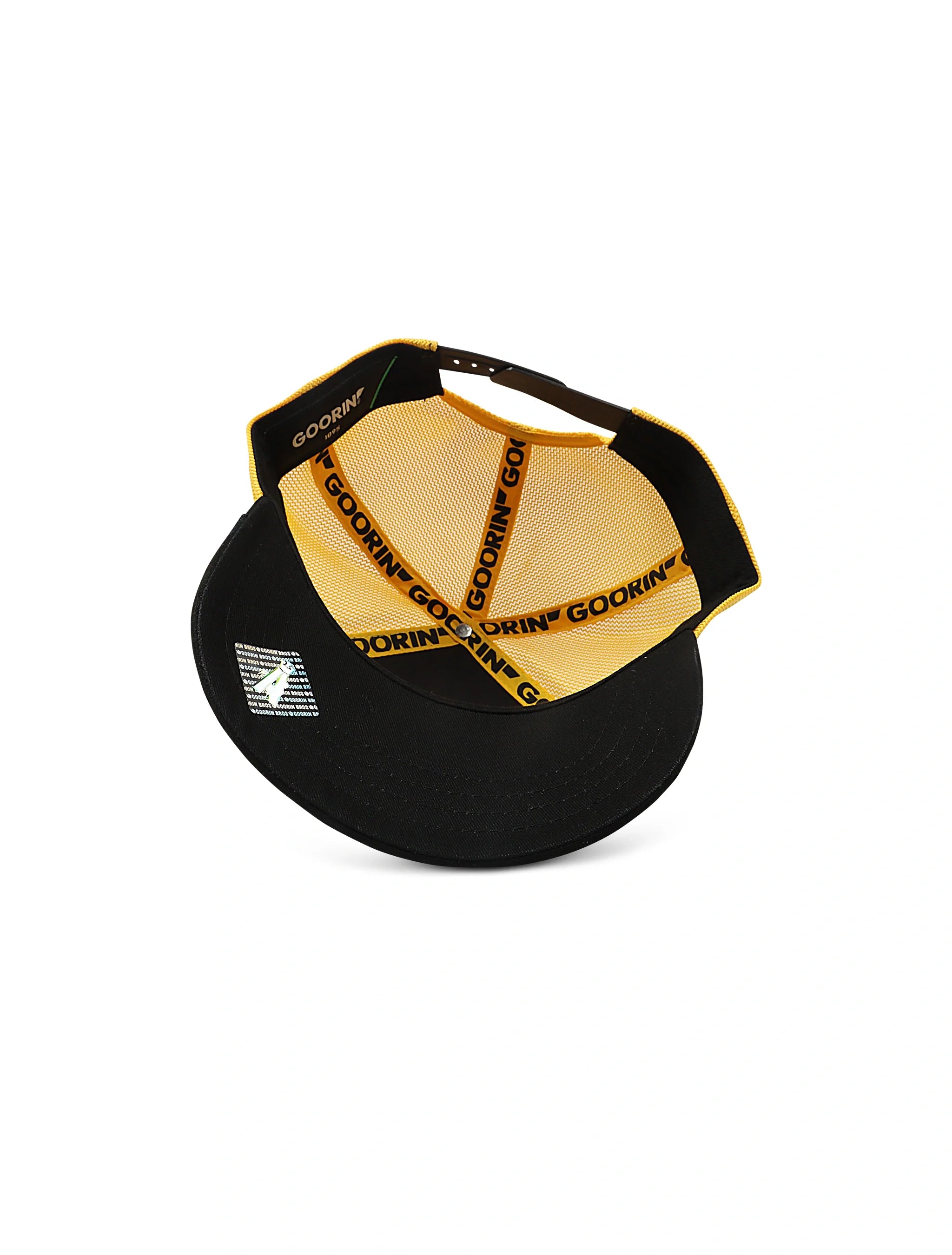 Goorin Bros Suede Lion Trucker Hat - Yellow