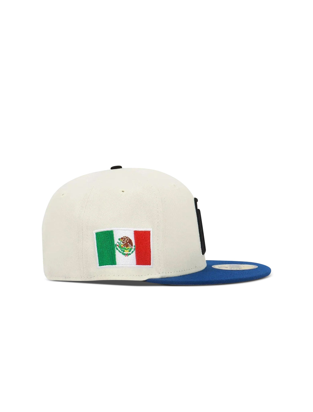 New Era 5950 Wbc Mexico Hat - Chrome/ Royal Blue